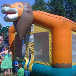 Lion King Bouncy Castle